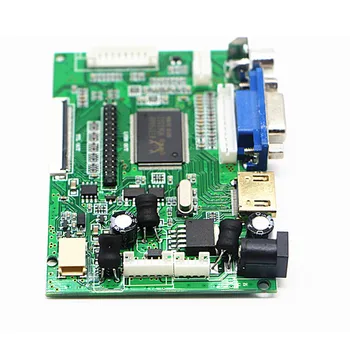 HDMI+VGA+ 2AVinput avoti A/D, LCD displejs vadības padomei par AT065TN14 AT070TN90 / AT070TN92 AT070TN93 / HDMI AT070TN94
