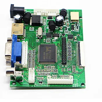 HDMI+VGA+ 2AVinput avoti A/D, LCD displejs vadības padomei par AT065TN14 AT070TN90 / AT070TN92 AT070TN93 / HDMI AT070TN94
