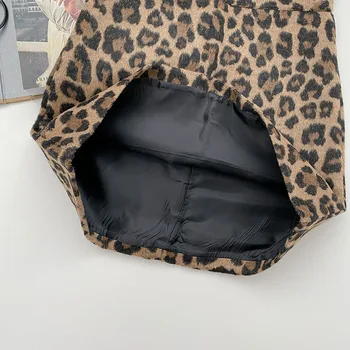 Heliar Svārki Sievietēm Leopard Bodycon Svārki Outwear Sieviešu Vilnas-line Nakts Klubs Sexy Svārki Gadījuma Sieviešu Mini Svārki Ir 2021. Pavasarī