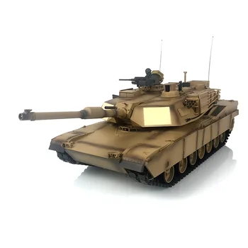 Henglong 1/16 TKTK 6.0 S Plastmasas M1A2 Abrams RC Tanku 3918 W/ 360 Tornītis Rotācijas Dūmu Efekts TH12933