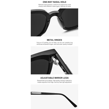 HEPIDEM Vintage Maigu Saulesbrilles Vīriešiem Dzīvoklis Objektīvs Liels Lielizmēra Kvadrātveida Saules Brilles Sievietēm Zīmola Dizaina Brilles gm Sapnis Apmeklēt