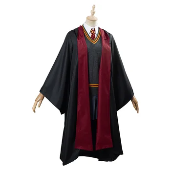 Hermione Grendžera Cosplay Kostīmu Skolas Vienādu Sieviešu Drēbes Apmetnis Tērpi Halloween Karnevāla Tērpi Sievietēm, Meitenēm