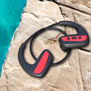 HIFI 16.G Bezvadu Austiņas IPX8 Ūdensizturīgs Peldēšana Austiņu Sporta Earbuds Bluetooth Stereo Austiņas MP3 Bluetooth Austiņas