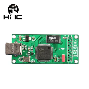 HIFI CM6631 CM6631A Ciparu saskarnes 32Bit 192K Skaņas Karte USB, lai I2S IIS Saderīgu Amanero Dekoderi APK