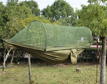 High-end 2 Personu Maskēties kempings Izpletni auduma neto guļamtīkls telts,CZL-003 Anti mosquito net šūpoles, telts,Maskēties neto Hammok