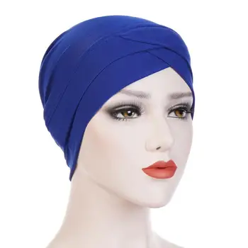 Hijabs Headwrap Hairband Sievietēm Musulmaņu Hijab Lakatu Sievietes Musulmaņu Hijab Šalle Iekšējo Hijab Caps Dāmas Islāma Krusta Galvas Stīpa