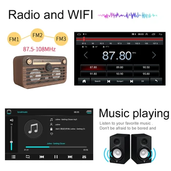 Hikity Android Auto Radio 2 Din 8
