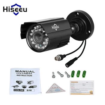 Hiseeu 5MP 1080P AHD Kameru Metāla Gadījumā, Āra Ūdensizturīgs Bullet CCTV Kameras Novērošanas Kameras cctv DVR system Security