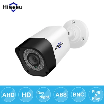 Hiseeu AHD 720P, 1080P bullet CCTV Kameras ūdensizturīgs āra iekštelpu IS SAGRIEŽ Nakts Redzamības HD Security Cam video Novērošanas Kameru