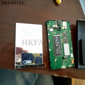 HKFASTEL LCD Microsoft Nokia Lumia 532 435 N532 LCD Ekrānu Digitizer + Rīks Bezmaksas piegāde