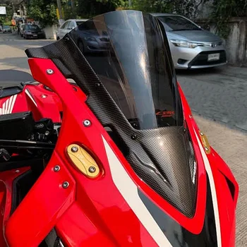 HONDA CBR650R CBR 650R CBR-650R 2018 2019 Motociklu Oglekļa Šķiedras Priekšējā Ekrāna Aizsargs, Vēja Ekrāna Vējstikla