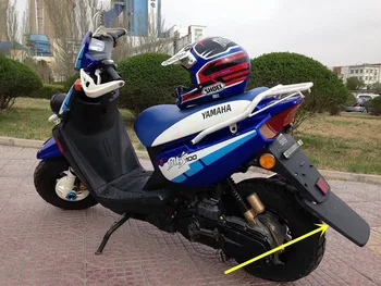Honglue Par YAMAHA 4VP BWS100 Motocikla, Motorollera Aizmugurējā numura zīme Pagarināšanu Pakaļējo spārnu Aizmugures vāka
