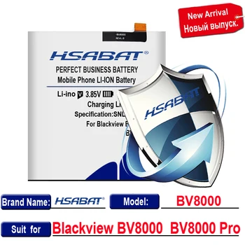 HSABAT 0 Cikla 6800mAh Akumulatoru V636468P Blackview BV8000 Baterijas Blackview BV8000 Pro Augstas Kvalitātes Rezerves Akumulators