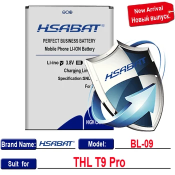 HSABAT 3500mAh BL-09 Akumulatoru THL T9 Pro Bateria Batterie batterij AKKU AKU