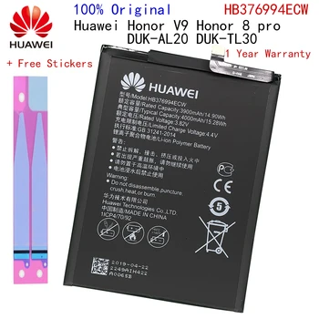 Huawei Sākotnējā Tālruņa Akumulatora HB376994ECW par Huawei honor V9 Godu 8 pro Mate 8 P10 plus Nova Baudīt 6S Nova 2 plus Bateriju