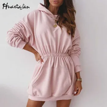 Huaxiafan Gadījuma Mini Kleita Sievietēm Streetwear Vasaras Pelēkā Vārna Vestidos Elastīgs Dāmas Īsās Kleitas, Šiki Sieviešu 2020 Jaunās Modes