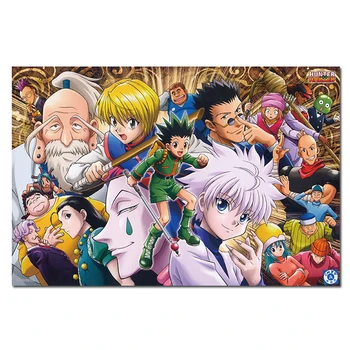 Hunter x Hunter Plakātu Populāras Klasiskās Japāņu Anime, Manga Plakātu Drukāšana Mājas Dekoru 60x90cm 50x75cm Cartoon TV Wall Art Attēlu