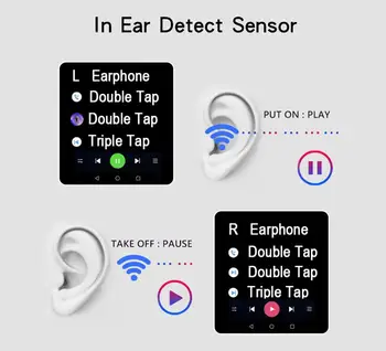 I7s tws Bezvadu Austiņas kvalitātes skaņu ausu Austiņas Bezvadu Bluetooth Austiņas Lādēšanas lodziņā Visiem mobilais tālrunis
