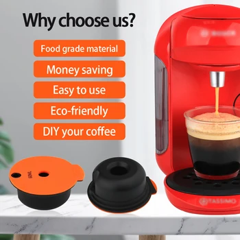 ICafilas Uzpildāmas Kafijas Kapsulas, Eco-Friendly Saderīgs Ar B osch Mašīna Tassim 0 Kafijas Pod Crema Maker Vairumtirdzniecība