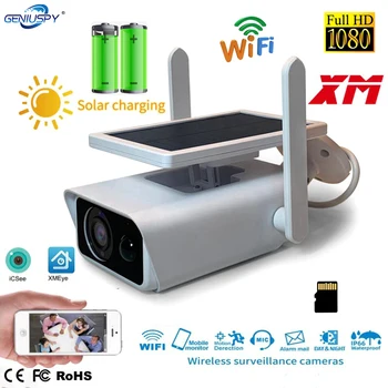 ICSEE Ūdensizturīgs Home Security Saules Enerģijas WIFI IP Kameras 1080P HD CCTV Tīkla Āra Iekštelpu IS Bezvadu Novērošanas Kameras.