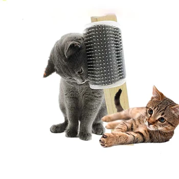 Ierīce ar masāžas pet noņemšanas suku kaķis suku, mati detailer blusu ķemmi kaķiem kopšanas birste mājdzīvnieki piederumi Ierīci Ar Catnip