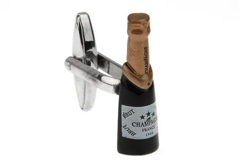 IGame Šampanieti aproču pogas Melna Krāsa Kvalitātes Misiņa Materiāla Jaunums Dzeramā Pudele Dizaina Bezmaksas Piegāde