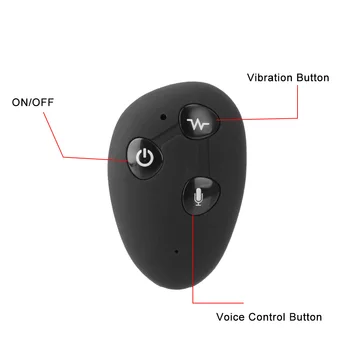 IKOKY Balss Kontroles Seksa Rotaļlietas Sievietēm Klitora Stimulators Bezvadu Tālvadības Vibrators Elektriskās strāvas Triecienu Biksītes Vibrējošais Ola
