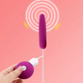 IKOKY Urīnizvadkanāla Stimulāciju G Spot Klitora Massager Mini Vibrējošais Ola Dzimumlocekļa Plug Anālais Vibrators Maksts Seksa Rotaļlietu