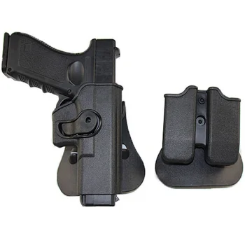 IMI Taktisku Ieroci Makstī, lai Glock 17 18 19 Beretta M9 92 Colt 1911 Airsoft Pistole Gadījumā ar Žurnāla Maisiņš Medību Militāro
