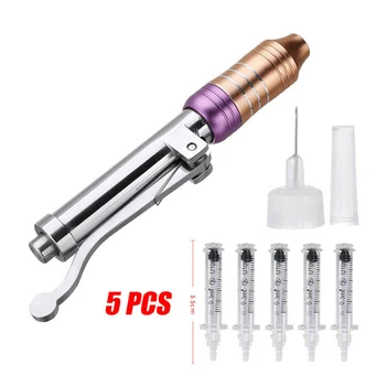 Injekcijas Pildspalvu Lūpu Apdares Neinvazīva Komplekts, Sterils Hialuronskābe Pildspalvu Augstas Kvalitātes Augstspiediena Nerūsējošā Tērauda Šļirču