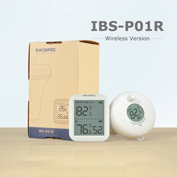 Inkbird IBS-P01R Īpašu peldbaseina Bezvadu Peldošs Baseins Termometrs ar Premium Kvalitātes Max&Min Temperatūras Datu