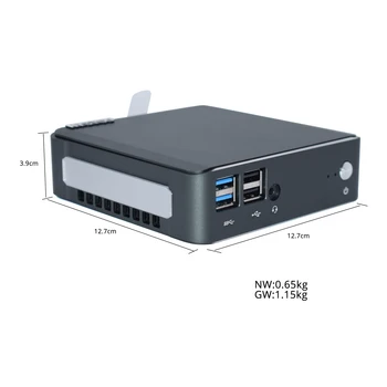 Intel 10 Gen Desktop Mini Noderīgu DATORS Core i7 10510U Maza izmēra 4.9 GHz Tipa M. C 2 NVME Spēļu Biroja computodar Windows Pro 10