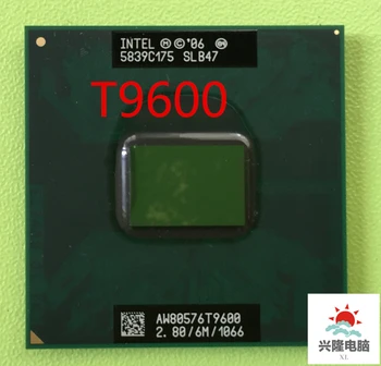 Intel CPU klēpjdatoru Core 2 Duo T9600 CPU 6M Cache/2.8 GHz/1066/Dual-Core Ligzda 479Laptop procesors GM45 PM45 bezmaksas piegāde