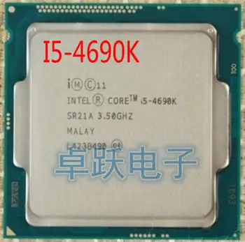 Intel I5-4690K I5 4690K 3.5 GHz LGA 1150 22nm 88W quad core Desktop CPU Procesors scrattered gabali bezmaksas piegāde