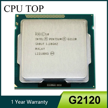 Intel pentium G2120 SR0UF Procesors 3.10 GHz 3M Dual-Core Socket 1155 CPU desktop strādā