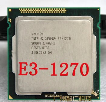 Intel Xeon e3-1270 E3 1270 E3-1270 3.4 GHz LGA1155 8MB Quad Core CPU Procesors E3 1270 SR00N bezmaksas piegāde