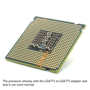 Intel Xeon E5450 Quad Core 3.0 GHz, 12 MB SLANQ SLBBM Procesors Darbojas uz LGA 775 mainboard nav nepieciešams adapteris