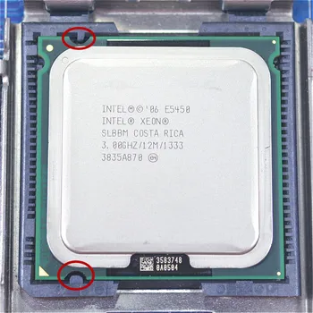 Intel Xeon E5450 Quad Core 3.0 GHz, 12 MB SLANQ SLBBM Procesors Darbojas uz LGA 775 mainboard nav nepieciešams adapteris