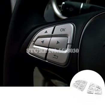 Interjers Stūre Pogu Apdari Segtu 12pcs Benz B-Klases W246-2018 Car accesories interjera Apdare Automašīnas