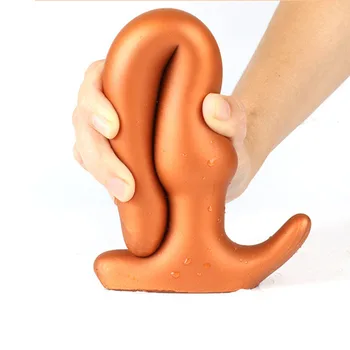 Intīmo preču Milzīgs mīksts silikona butt plug anālais dildo prostatas massager geju anālā plug pieaugušo uzstādīt rotaļlietas tūpļa dilator maksts seksa