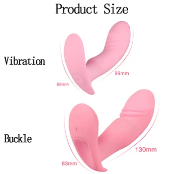 Intīms Apģērba Dildo Vibrators Sievietēm Masturbator Biksītes, G-Spot Klitora Stimulators Tālvadības Biksītes Pieaugušo Seksa rotaļlietas