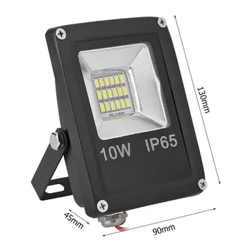 IP65 Ūdensdrošs LED prožektors 12V 10W/30W 6500K Āra Sienas Projektoru Prožektors, Dārza Apgaismes Lampas