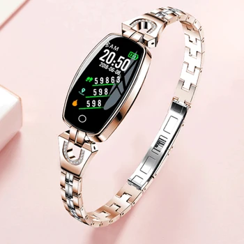IP67 H8 Modes Smart Joslā Sievietēm, Sirdsdarbības Ātrums, asinsspiediens Smart Aproce Fitnesa Tracker Smart Aproce Reloj Mujer