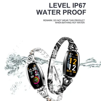IP67 H8 Modes Smart Joslā Sievietēm, Sirdsdarbības Ātrums, asinsspiediens Smart Aproce Fitnesa Tracker Smart Aproce Reloj Mujer