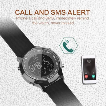 IP67 Waterproof EX18 Smart Watch Atbalsta Zvanu un ĪSZIŅU brīdinājumu, Pedometrs Sports Tracker rokas Pulkstenis Smartwatch