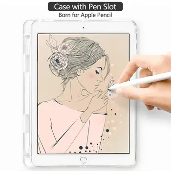 IPad 10.2 Gadījumā, ja Ar Pildspalvu Spēļu La Casa De Papel Skaidrs, Mīksto Segumu Būtiska iPad Pro 5 6 Paaudzes 9.7 10.2 11 12.9 Mini 1 2 3 4 5