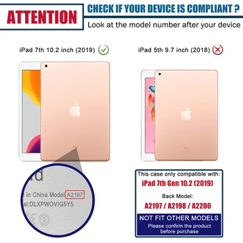 IPad 7. Paaudzes Gadījumā Jauno iPad 10.2 Gadījumā, Pilna Ķermeņa Šoks Pierādījums lieljaudas Protective Case For iPad 8. Paaudzes 2020