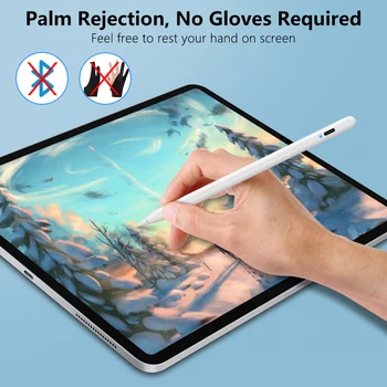 IPad Zīmuli ar Palmu Noraidījumu Aktīvo Irbuli Apple Zīmuli 2 1 iPad Pro 11 12.9 2020 2018 2019 Gaisa 4 Piliens Kuģniecība