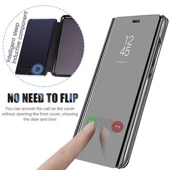 Iphone se 2020 gadījumā, spogulis, Pārsegs lietā par iphone se 2 aifon se2 2. se2020 iphonese stāvēt grāmatu, tālruņa vāciņu coque būtiska
