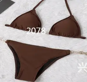Ir 2021. augstas kvalitātes Modes Zīmola Luksusa Sieviešu Bikini divas gabals, kas dāmas viens gabals peldkostīmi